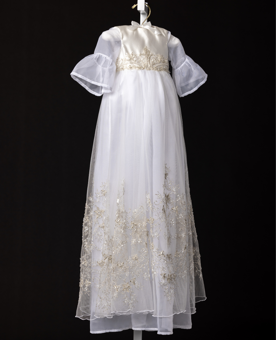 White Baptism Dress for Adults